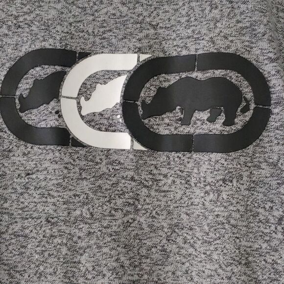 Ecko  Unltd gray short sleeve shirt  Sz L EUC - Picture 4 of 6